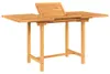 vidaXL Table de jardin extensible 110-160x80x75 cm bois Voir les images du produit 4