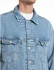 Replay Jeansjacke mit Brusttasche, Blau L Produktbild-Vorschau 10