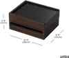 A product shot of a jewelry box with dimensions indicated. Voir les images du produit