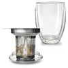 Creano doppelwandiges Teeglas mit Edelstahlfilter und Produktbild-Vorschau 7