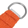 The Living Store Sonnensegel 160 g/m² Orange 2x5 m HDPE Produktbild-Vorschau 3