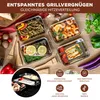 bremermann Grillpfannen 4er Set inkl. 8 Bambus-Schaber, Produktbild-Vorschau 2
