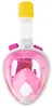 Voll faltbare Schnorchelmaske S/M Pink Produktbild-Vorschau 4