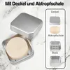 2 Stück Rasierseife Box Herren, Seifendose mit Produktbild-Vorschau 2