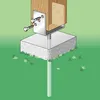 Illustration of a post anchor installed in concrete and ground. Anteprima dell’immagine prodotto