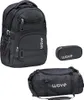Wave Schulrucksack Mädchen Jungen Rucksack Schule Freizeit Produktbild-Vorschau 11