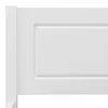 vidaXL Lit en bois massif de pin blanc 140x200 cm Voir les images du produit 4
