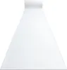 Läufer Antirutsch RUMBA Hochzeit 1950 einfarbig weiß 60cm Produktbild-Vorschau 1