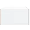vidaXL Tables de chevet murales 2 pcs. Blanc 35x35x20 cm Voir les images du produit 11