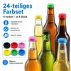 Silikon Flaschenkappen 6‑Farben Set, wiederverwendbare Produktbild-Vorschau 4
