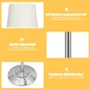COSTWAY Stehlampe Standleuchte, Stehleuchte mit Basis & Produktbild-Vorschau 4