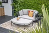 Garden Impressions San Remo  Diwanbett - carbon black - Produktbild-Vorschau 6