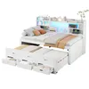 Merax daybed 90x200cm con letto estraibile, divano letto Anteprima dell’immagine prodotto 6