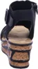 Rieker Damen Keilsandalette schwarz Produktbild-Vorschau 33