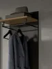 Garderobe Set 4-teilig "Cooper" in Artisan Eiche und grau Produktbild-Vorschau 5