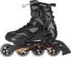 A black and gold inline skate shown from the side against a white background. Náhled obrázku produktu