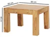 FineBuy Table basse en bois massif 60x40x60 cm Table Voir les images du produit 4