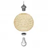 Luxolar LED Pendelleuchte E27 Rattan Boho Beige/Grau - Produktbild-Vorschau 10