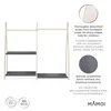MAMOI® Porte-manteau bébé chambre d'enfant | Porte-manteau Voir les images du produit 4
