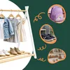 Relaxdays, appendiabiti per bambini, in legno di pino, con Anteprima dell’immagine prodotto 5