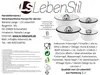 LS-LebenStil Vintage Fressnapf für Hunde Emaille Weiß Produktbild-Vorschau 6