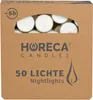 Horeca Candle - 100 bílých čajových svíček - 8 hodin - bez Náhled obrázku produktu 2