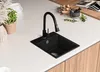 PRIMAGRAN Spülbecken Schwarz Metallic 38x44cm, Granitspüle Produktbild-Vorschau 7