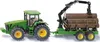 Siku Traktor mit Forstanhänger grün; 1954 Produktbild-Vorschau 7