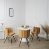 Chaise Ariel Velours Jaune - Lot De 2 Voir les images du produit 6