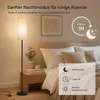 160cm LED Stehleuchte mit Leinenschirm Dimmbar Stehlampe Produktbild-Vorschau 5