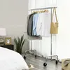 Chromowany wieszak na ubrania mobilna garderoba 150 cm Podgląd zdjęcia produktu 23
