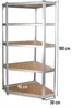 Scaffale angolare in metallo GC9030 30 cm Anteprima dell’immagine prodotto 3