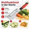 Edelstahl Gemüseschneider mit Doppelklinge, ideal für Kohl, Produktbild-Vorschau 6