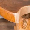 Massivholz Teak Beistelltisch MELAYA Natural ca.D 45cm Produktbild-Vorschau 5
