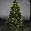 LED Baummantel - Serie LED - outdoor - 160 warmweiße LED - H: 2.00m - schwarzes Kabel Produktbild-Vorschau