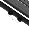 Handdoekradiator 'Voss', zwart, 120x60 cm, lamellen Productafbeelding-voorbeeld 5