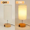 ZMH Sada 2 stolních lamp do obývacího pokoje Dotykové Náhled obrázku produktu 3