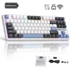 Tri-Mode Mechanische Tastatur 87 Tasten, Hot Swap, Gasket Produktbild-Vorschau 1