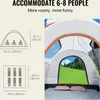 Tenda da tetto per autobus 240 x 240 x 230 cm, portellone Anteprima dell’immagine prodotto 3