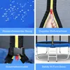Gartentrampolin Trampolin Outdoor Ø183cm Sicherheitsnetz Produktbild-Vorschau 8