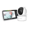 ZELURXX HD baby monitor s kamerou, nočním viděním, dálkovým Náhled obrázku produktu 1