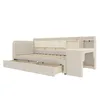 Tagesbett 90x200 cm mit Schreibtisch, USB & Flip-Top – Produktbild-Vorschau 11
