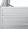 vidaXL Garten-Hochbeet 160x40x77 cm Verzinkter Stahl Silber Produktbild-Vorschau 6