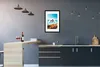 MuchoWow® Gerahmtes Poster Sprichwörter - Sommer - Steine Produktbild-Vorschau 2