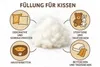 Weiche Kissenfüllung 1 kg – Silikonfaserbällchen als Produktbild-Vorschau 2