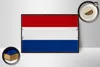 Holzschild Flagge Niederlande 18x12 cm Retro Netherlands Produktbild-Vorschau 3