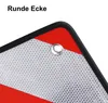 2in1 Warntafel Spanien UND Italien Aluminium 500mm rot-weiß Produktbild-Vorschau 7