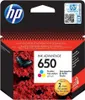 HP Trojfarebná originálna atramentová kazeta 650 Ink Náhľad obrázku produktu 1