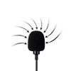 Lavalier Mikrofon mit Clip 3,5mm Aux Mini Freisprech 1,5m Produktbild-Vorschau 2