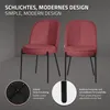 ML-Design set di 6 sedie da sala da pranzo in poliestere Anteprima dell’immagine prodotto 3